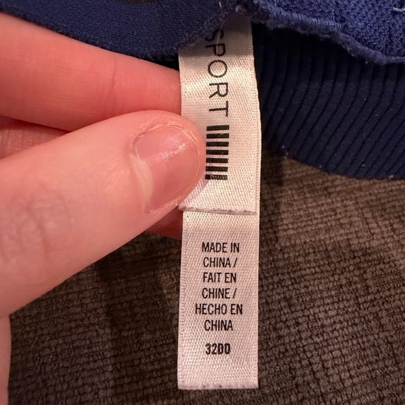 VSX Blue Sports Bra - Picture 4 of 4